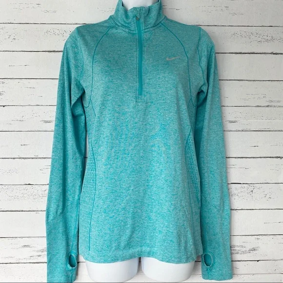 Nike Running Dri-Fit Half Zip Long Sleeve Pullover